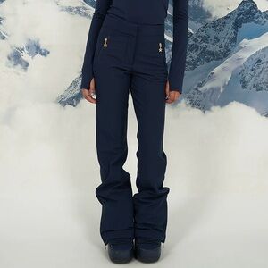 MEET ME THERE “SNOWFALL” SKI PANTS TALL IN NAVY